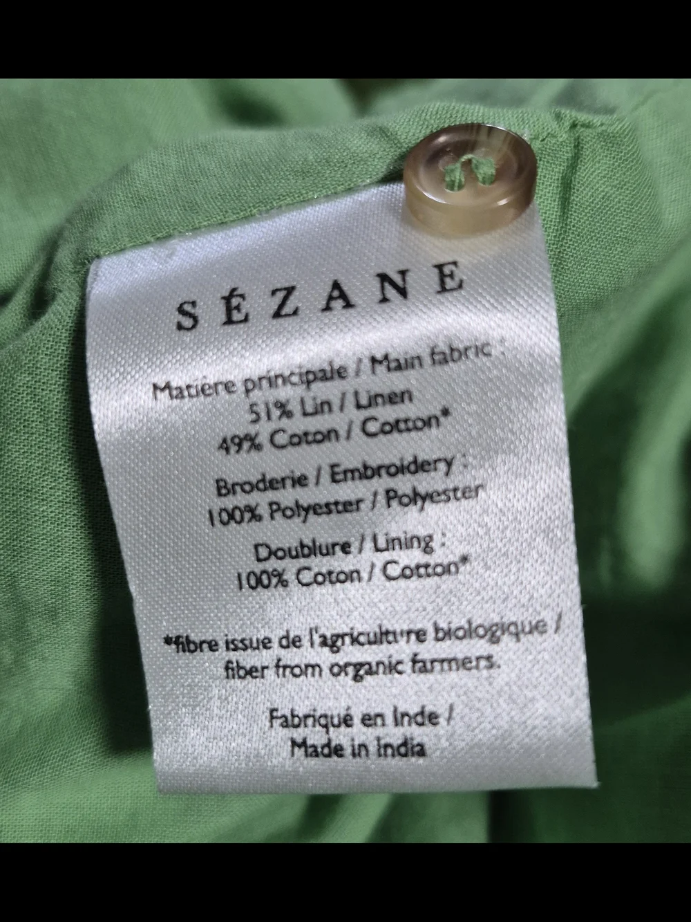 Robe Selma (Spring green) - Picture 5 of 6